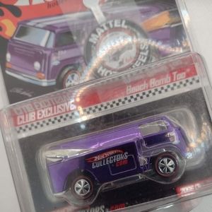 Hot Wheels RED LINE 2006 BEACH BOMB TOO PURPLE UNCOMMON CLUB EXCLUSIVE